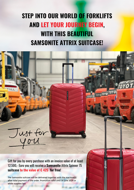 Samsonite Attrix suitcase!