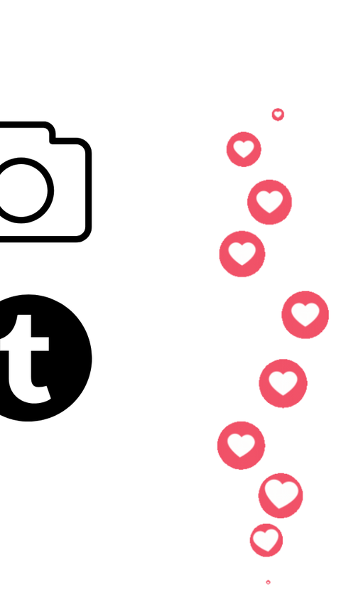 follow us (afbeeding